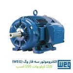 الکتروموتور سه فاز وگ (WEG) 110 کیلو وات 150 اسب